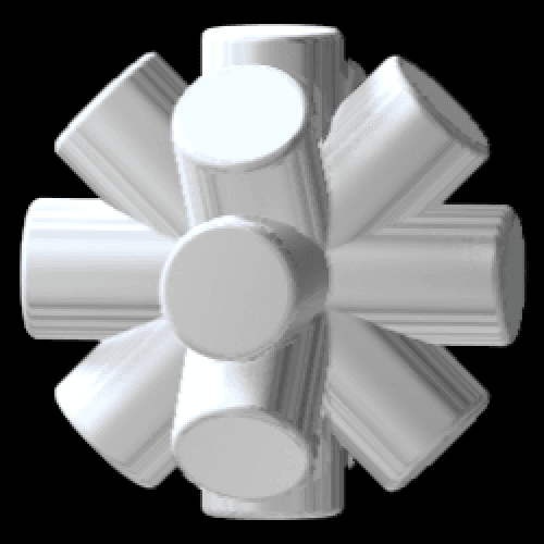allo logo in 3D